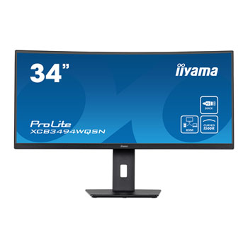 Iiyama ProLite XCB3494WQSN-B5 34 LED UWQHD 120Hz FreeSync Incurvé USB-C