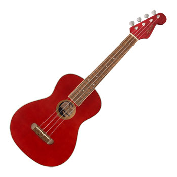 Fender Avalon Tenor Ukulele, Walnut Fingerboard, Cherry 0970450590