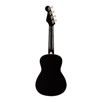 Fender Avalon Tenor Ukulele, Walnut Fingerboard, Black : image 4