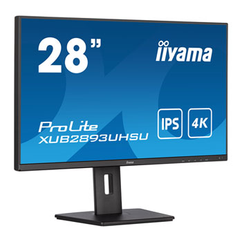 iiyama ProLite XUB2893UHSU-B5 28" 4K Ultra HD IPS Monitor : image 2
