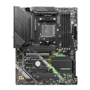 MSI AMD B550 MAG TOMAHAWK  MAX WIFI PCIe 4.0 ATX Refurbished Motherboard : image 2