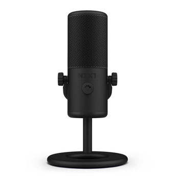 NZXT Capsule Mini Cardioid USB Gaming/Streaming Microphone- Black 