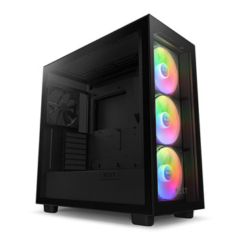 NZXT H7 Elite RGB Black Mid Tower PC Case LN135986 - CM-H71EB-02