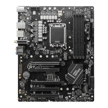 MSI Intel PRO B760-VC WIFI DDR5 ATX Motherboard : image 2