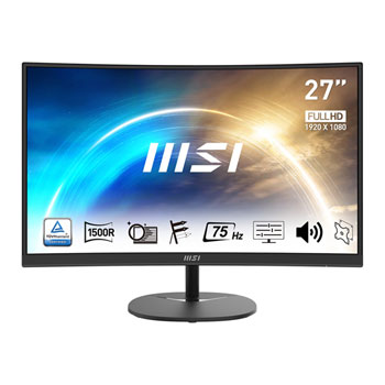 MSI 27" Full HD 75Hz 1ms Curved FreeSync Monitor : image 1
