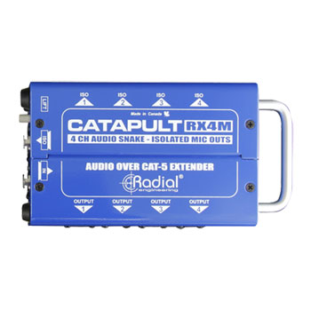 Radial Catapult RX4M 4-Channel Cat5 Snake Receiver : image 1