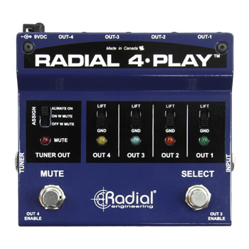 Radial 4-Play Multi-Output DI Box : image 2