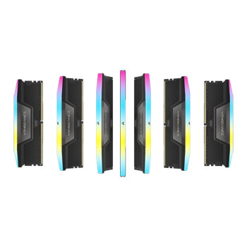 Corsair Vengeance RGB Black 32GB 6000MHz DDR5 Memory Kit : image 4