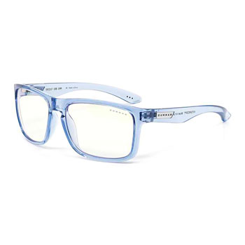 GUNNAR Optiks Intercept Blue Light Filter Glasses, Blue Crystal, Clear Tint : image 1