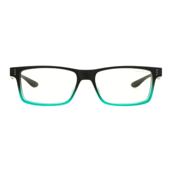 GUNNAR Optiks Cruz Anti Blue/UV Computer Glasses Onyx Teal, Clear Tint Unisex : image 2
