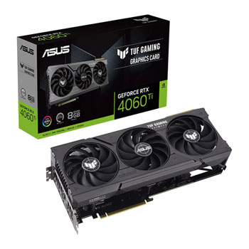 ASUS NVIDIA GeForce RTX 4060 Ti 8GB TUF Gaming Ada Lovelace