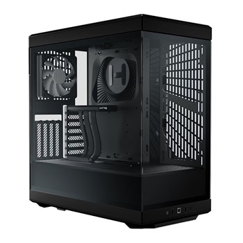 HYTE Y40 Black Panoramic Glass Mid-Tower ATX Case : image 1