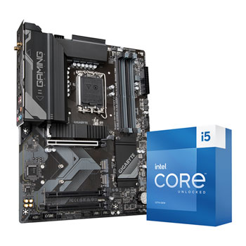 Gigabyte B760 GAMING X AX DDR4 + Intel Core i5 13600K CPU Bundle