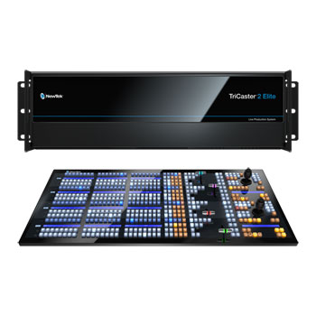 NewTek TriCaster 2 Elite + 4 Stripe Control Panel Bundle LN137380 ...