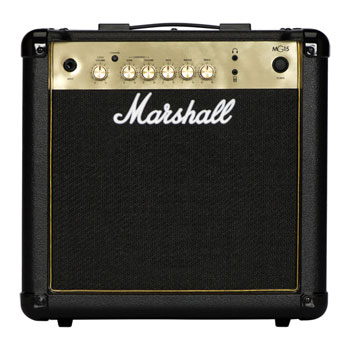 Marshall MG15G 15W Black and Gold Guitar Combo : image 2
