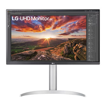 LG 27" 27UP85NP-W 4K UHD FreeSync DiaplayHDR 400 Monitor with USB-C Fully Adjustable : image 2