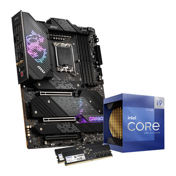 MSI MPG Z690 CARBON WIFI + Intel Core i9 12900K + 32GB Adata