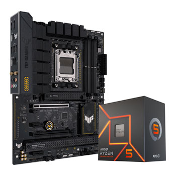 ASUS TUF B650-PLUS WIFI Mobo + AMD Ryzen 5 7600 CPU LN137634