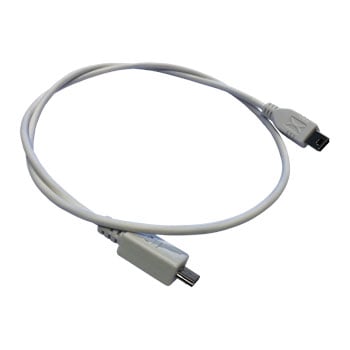 Nexmosphere 180cm MicroUSB to USB Mini-B Adapter for X-Talk - White