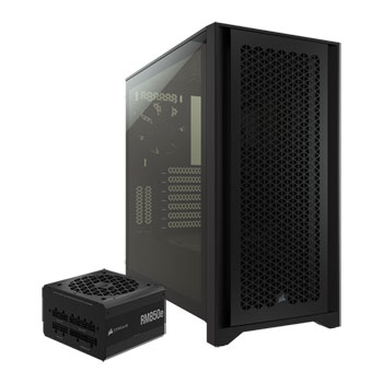 Corsair 4000D Airflow Chassis + Corsair RM850e 80+ Gold PSU Bundle