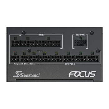 Seasonic Focus GX 850W Fully Modular 80+ Gold PCIE 5.0 ATX 3.0 Power Supply/PSU : image 4