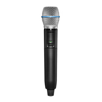 Shure -GLXD24+UK/B87A-Z4- Digital Wireless Handheld System with BETA®87A Vocal Microphone : image 2