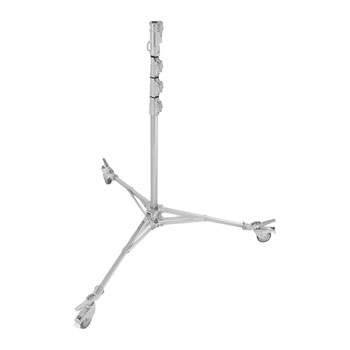 Manfrotto Avenger Junior Roller Stand With Low Base (Chrome Steel) : image 1