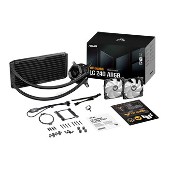 ASUS TUF Gaming LC 240mm ARGB AIO Intel/AMD CPU Water Cooler : image 4