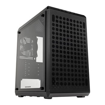 CoolerMaster MasterBox Q300L V2 Black Mini Tower Tempered Glass *Last 1 damaged Box