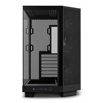 NZXT H6 Flow RGB Black Compact Dual-Chamber Tempered Glass PC Case : image 3