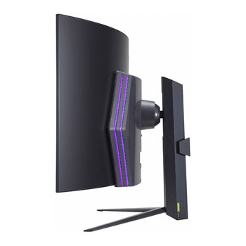 LG 45GR95QE-B 45" UltraGear Curved FreeSync HDR10 OLED Open Box Gaming Monitor : image 3