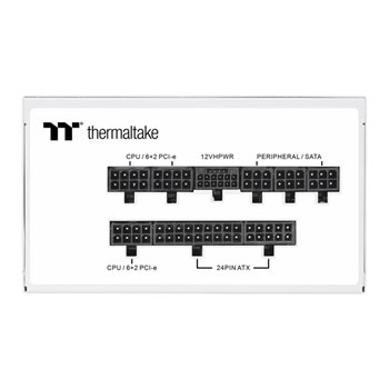 Thermaltake Toughpower GF A3 Snow 850 Watt Fully Modular PCIe Gen 5 ATX3.0 80+ Gold PSU/Power Supply : image 4