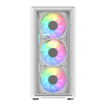 CiT Luna White Tempered Glass MicroATX Case : image 3