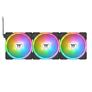Thermaltake SWAFAN EX12 ARGB Sync TT Premium Edition Black Fan 3 Pack : image 2