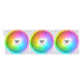 Thermaltake SWAFAN EX14 ARGB Sync TT Premium Edition White Fan 3 Pack : image 2