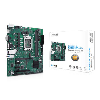 ASUS Intel PRO H610M-CT2 D4-CSM Micro-ATX Motherboard : image 1