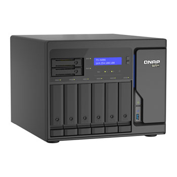 QNAP TS-h886-D1622-16G 8 Bay Desktop NAS Enclosure