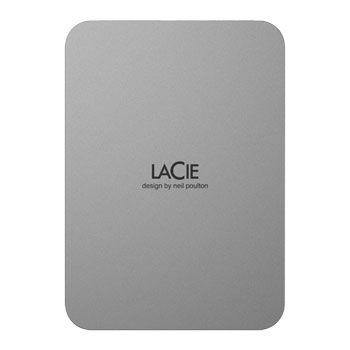 LaCie 5TB Mobile Drive USB3.2 USB-C Silver : image 2