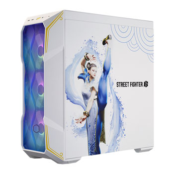 Cooler Master MasterBox TD500 Mesh V2 Chun-Li White ARGB E-ATX PC Case inc 4x ARGB Fans : image 3