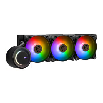 MSI MAG CORELIQUID E Series 360mm Intel/AMD CPU Liquid Cooler : image 3