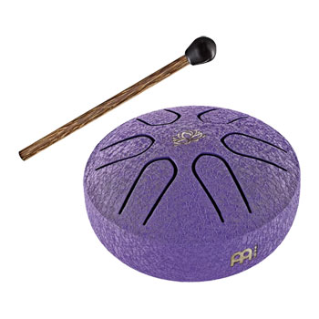 Meinl Sonic Energy Pocket Steel Tongue Drum, Purple, A Major, Lotus Flower, 3" / 7.6 cm diameter : image 4