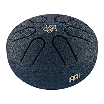 Meinl Sonic Energy Pocket Steel Tongue Drum, Navy Blue, A Major, Venus Flower, 3" / 7.6 cm diameter