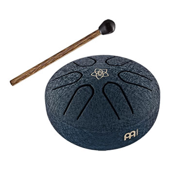 Meinl Sonic Energy Pocket Steel Tongue Drum, Navy Blue, A Major, Venus Flower, 3" / 7.6 cm diameter : image 3