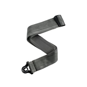 D'Addario Auto Lock Guitar Strap, Metal Grey