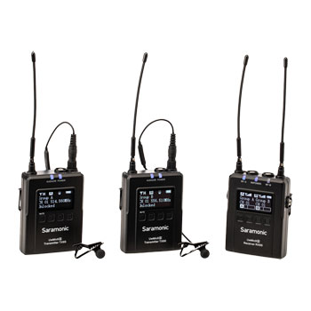 Saramonic UwMic9S Kit 2 Advanced 2-Person Wireless UHF Lavalier System : image 1