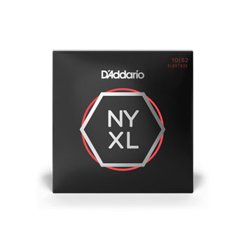 D'Addario NYXL1052 Electric Guitar Strings 10-52