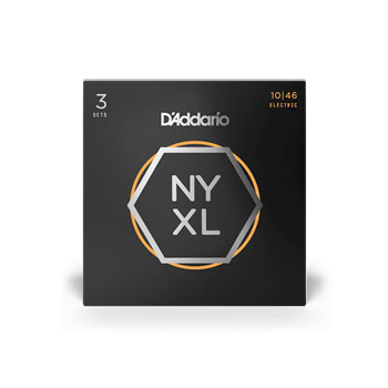 D'Addario NYXL1046-3P Electric Guitar Strings 10-46 3 Sets