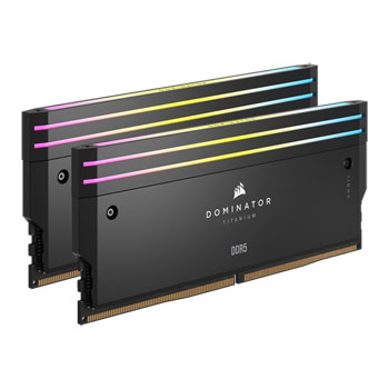Corsair DOMINATOR Titanium RGB Black 32GB 7200MHz DDR5 Memory Kit : image 1