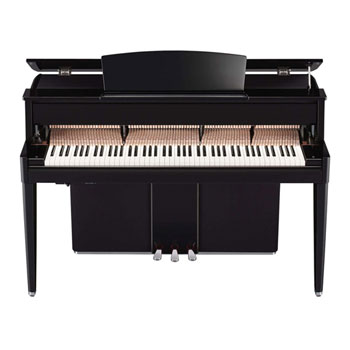 Yamaha N2 Hybrid Piano - Polished Ebony : image 3