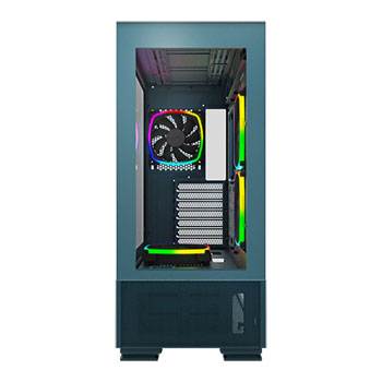 Montech SKY TWO Blue Mid Tower PC Case with 4x ARGB Fans : image 3